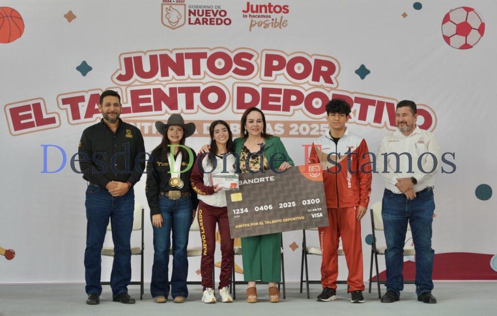 Primera dispersión de la beca “Juntos por el talento deportivo”