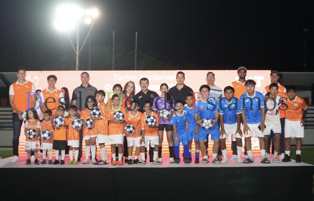 Celebra la UAT con éxito el torneo de futbol Academias Correcaminos