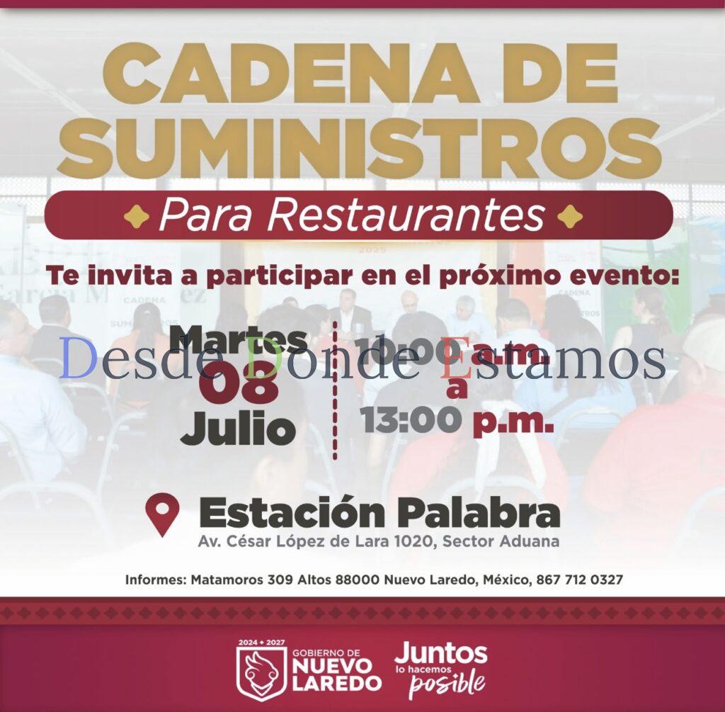 Eres proveedor o perteneces al sector restaurantero