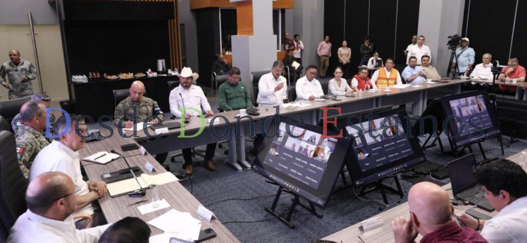 Provoca “Berry” reunión urgente de Protecciin Civil