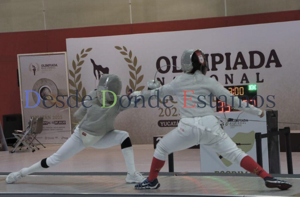 Concluye esgrima tamaulipeco su participación en Olimpiada Nacional con seis medallas