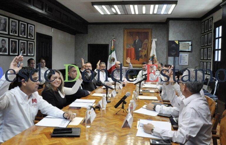 Sesión del Consejo de Administración de la Junta de Aguas y Drenaje de Matamoros