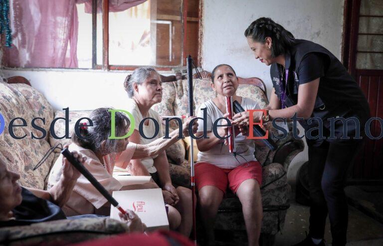 DIF Tamaulipas brinda atención integral a familia con discapacidad en Llera