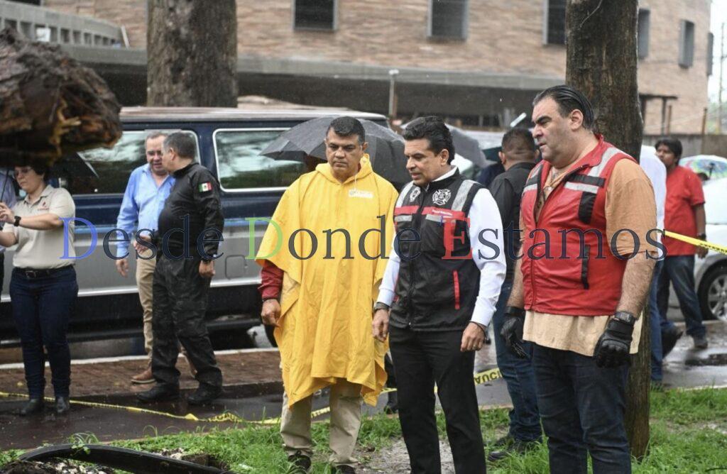 Atiende alcalde daños por intensas lluvias en Victoria