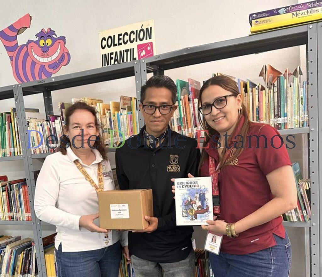Integran colección de Paulo Freire a bibliotecas municipales de Nuevo Laredo