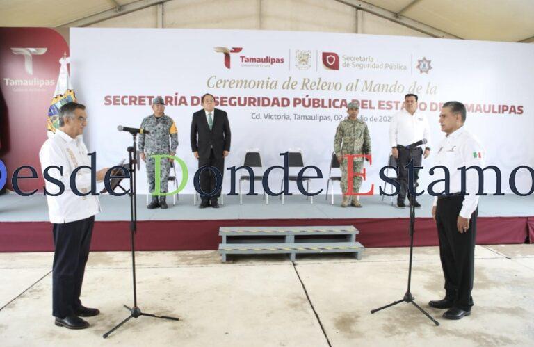 Toma protesta nuevo secretario de Seguridad Pública