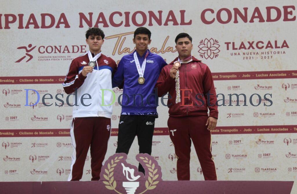 Suma Tamaulipas medalla de bronce en atletismo de Olimpiada Nacional