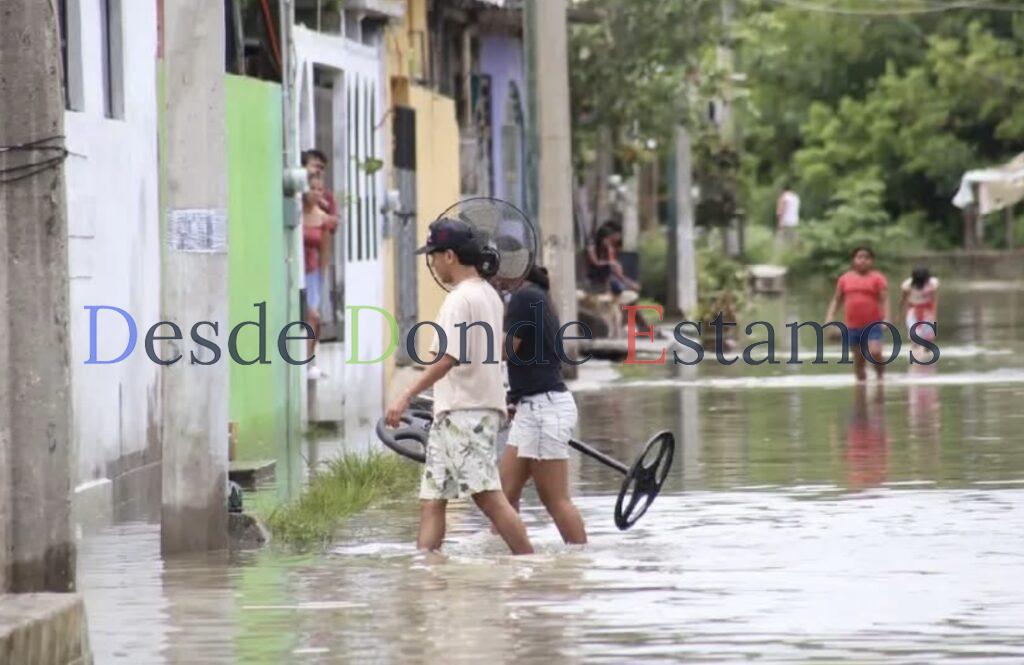 Permanecen 125 colonias con encharcamientos en Matamoros