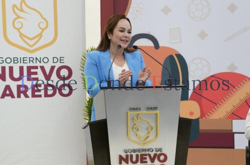 Fortalece Carmen Lilia alianza con magisterio de Nuevo Laredo