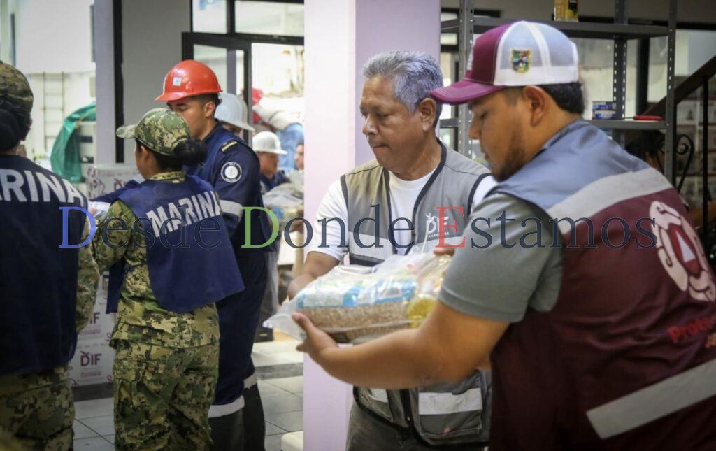 Se suma DIF Tamaulipas a la ayuda humanitaria en zonas afectadas
