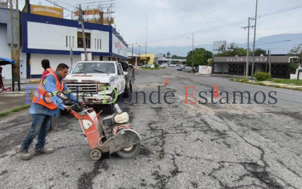 Reactiva Municipio programa emergente de bacheo