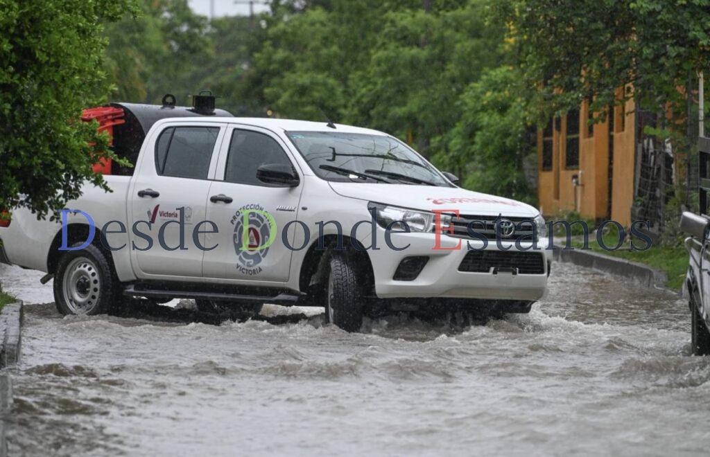 Reporta Municipio saldo blanco en Victoria durante lluvias