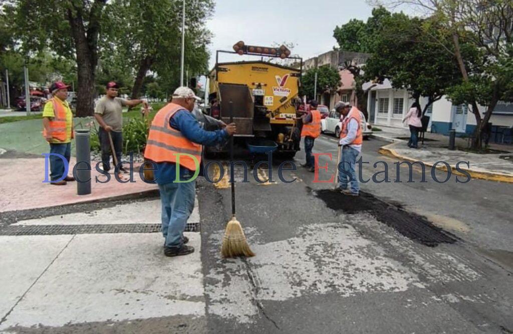 Reactiva Municipio programa emergente de bacheo
