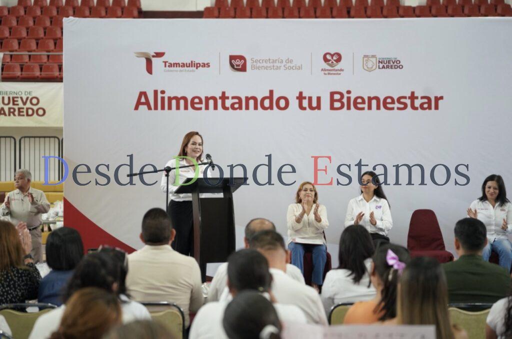 Entregan apoyo alimentario a más de 500 familias de Nuevo Laredo