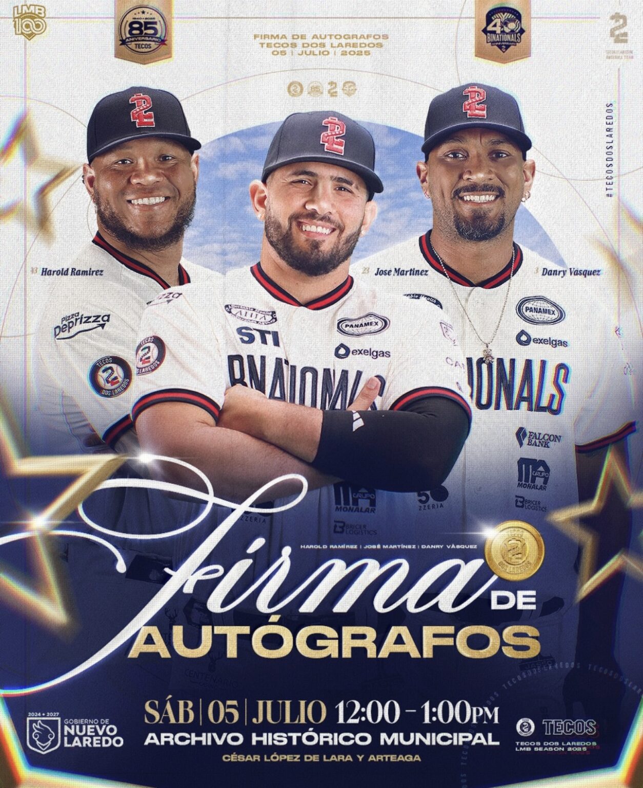 Invitan a firma de autógrafos con jugadores de Tecos de los dos Laredos