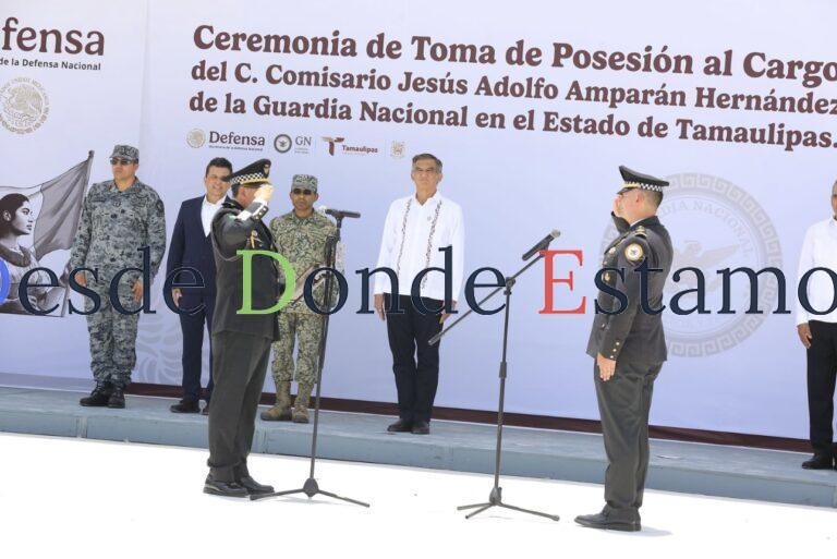 Guardia Nacional, determinante para mantener y la paz en Tamaulipas: Gobernador
