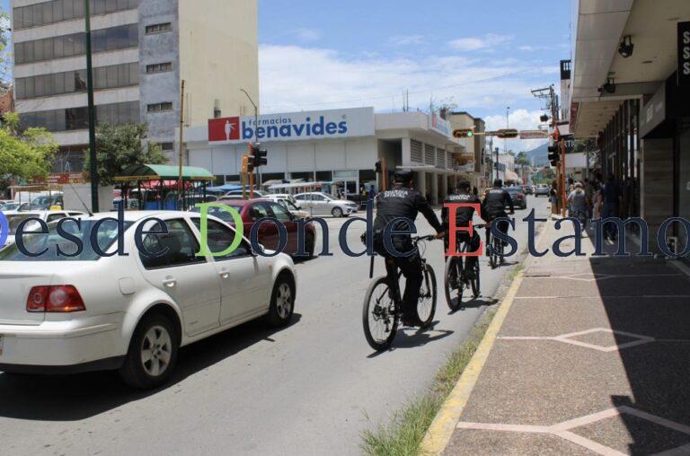 Agrupamiento Ciclista preserva seguridad en zona centro de Victoria