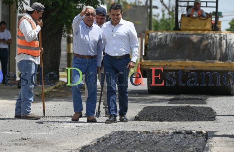 Aplicará Municipio más 3,500 m2 de asfalto en bacheo