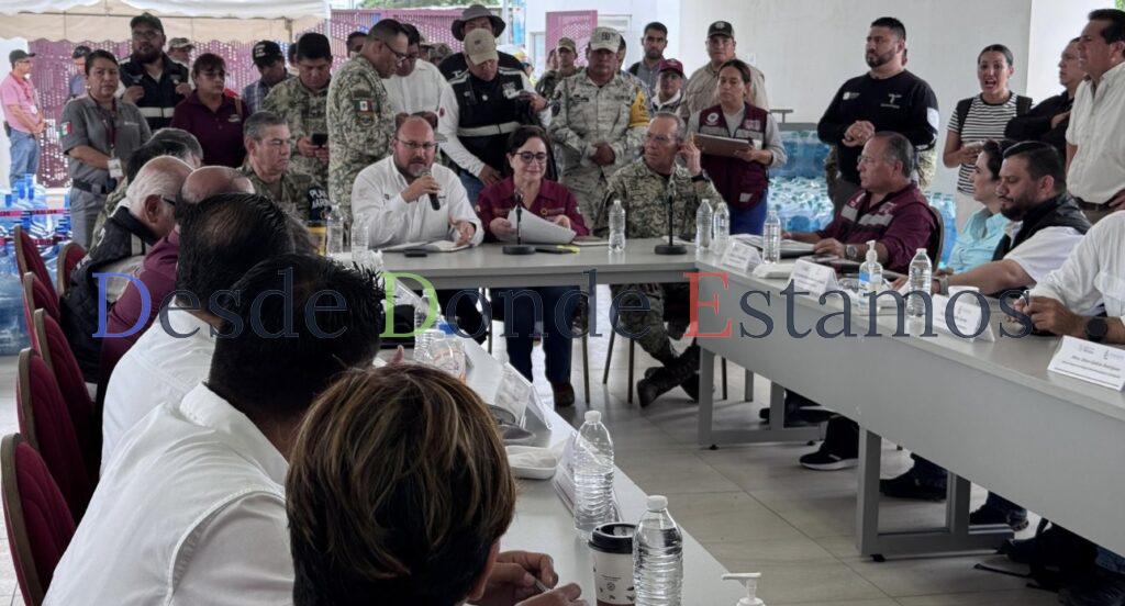 Inicia descenso de niveles de agua en la zona sur de Tamaulipas