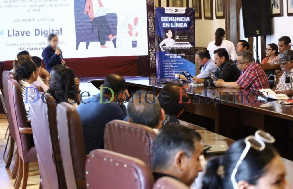 Capacita Fiscalía Digital a empleados municipales