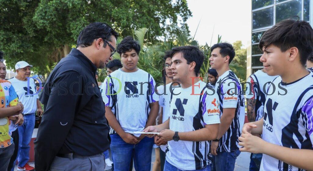 Recibe SEDENER a Nix-Lab rumbo a la RoboCup Brasil 2025