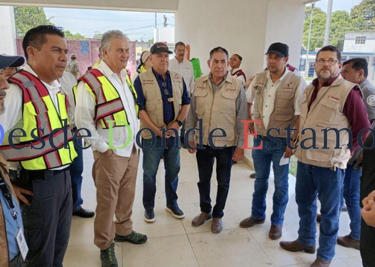 Mantiene SST verificación sanitaria en zonas afectadas por las lluvias