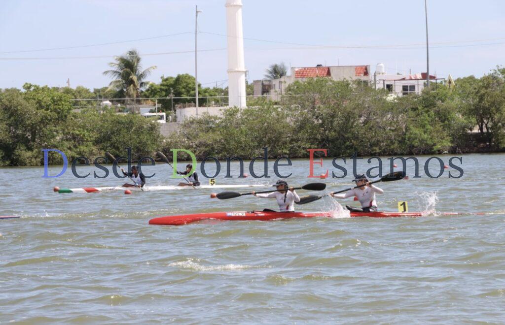 Oro y plata para Tamaulipas en canotaje de Olimpiada Nacional