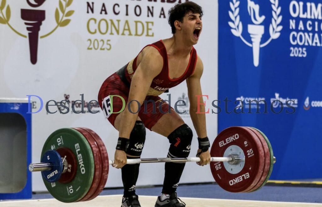 Termina Tamaulipas con 14 medallas en levantamiento de pesas de Olimpiada Nacional