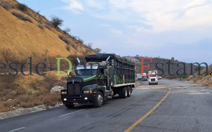 Complica acarreos de agregados avance en la rumbo nuevo