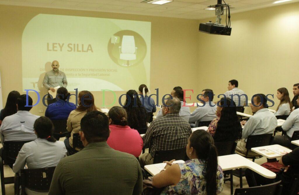 Capacita a empresas sobre la Ley Silla