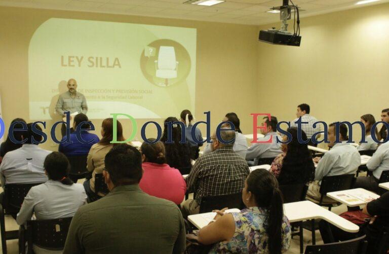 Capacita a empresas sobre la Ley Silla
