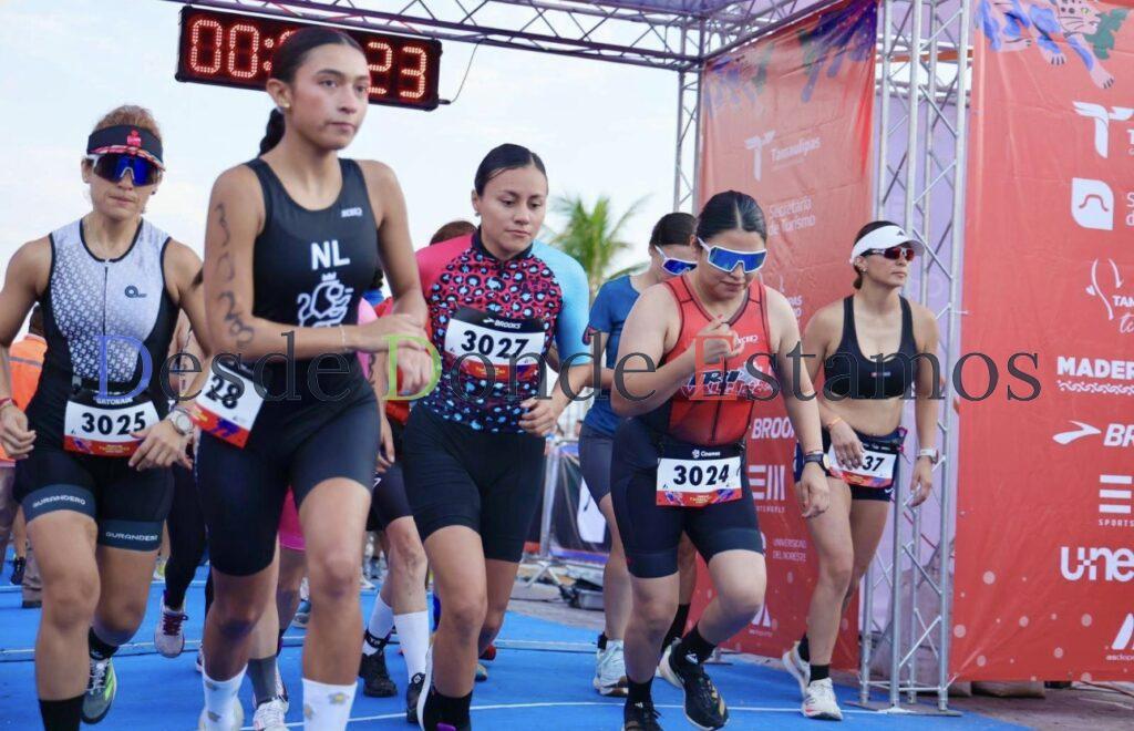 Rompe récord de participación Triatlón Astri Tamaulipas