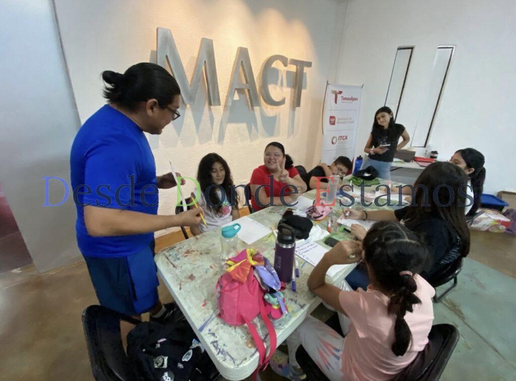 Inician cursos de verano en el Museo de Arte Contemporáneo de Tamaulipas