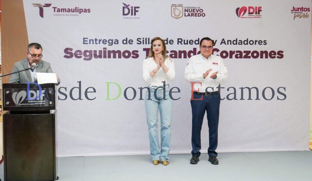 DIF Nuevo Laredo entrega 61 aparatos a personas con discapacidad