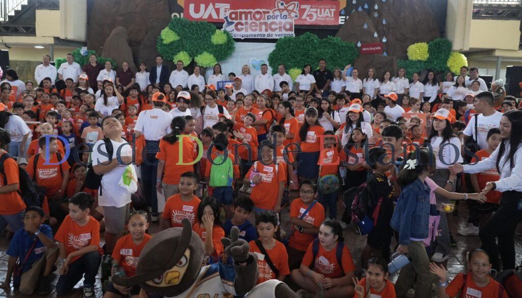 Cultiva la UAT el amor por la ciencia en la niñez tamaulipeca
