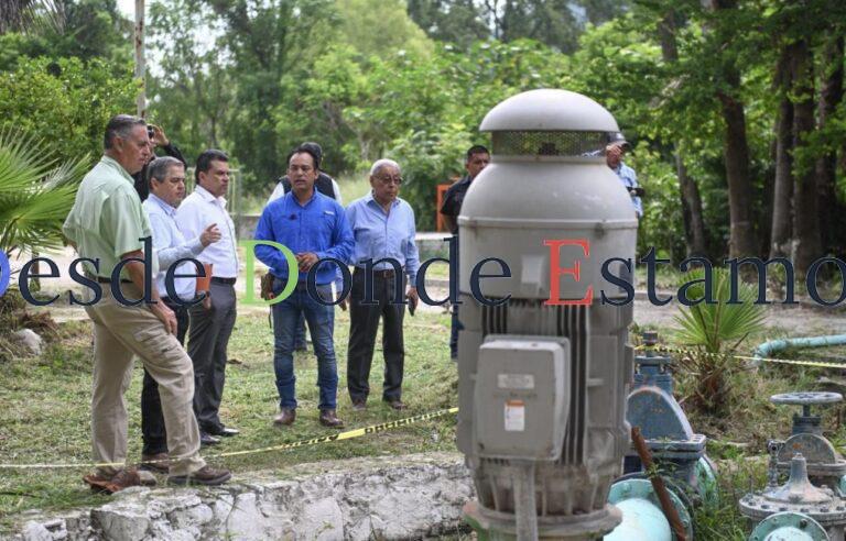 Supervisa alcalde los manantiales de La Peñita