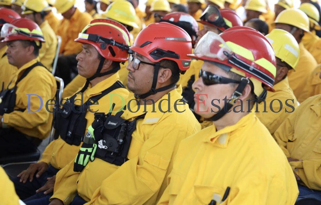 Reconocen labor de brigadistas en Combate de Incendios Forestales