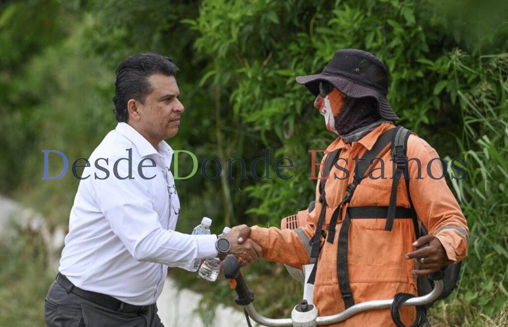 Da Municipio mantenimiento a 77 kilómetros de vialidades y áreas verdes