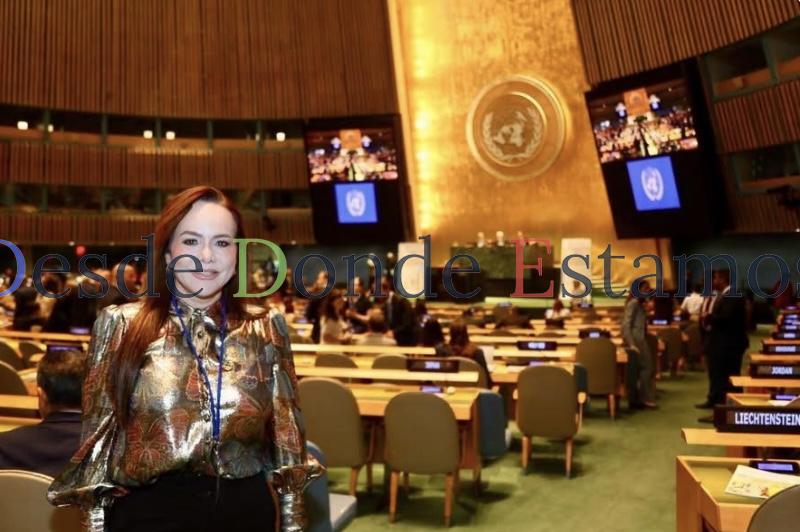 Alcaldesa Carmen Lilia Canturosas representa a México en el Foro Político de alto nivel sobre desarrollo sostenible de la ONU