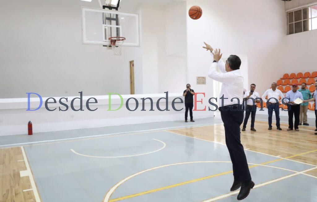 Supervisa Américo obras de infraestructura deportiva