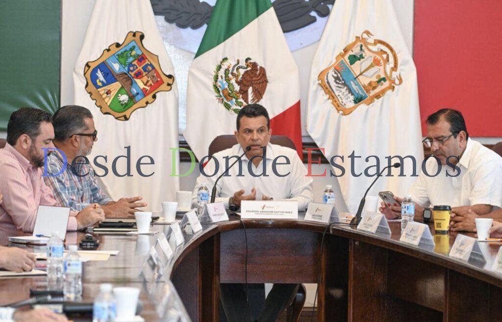 Instruye alcalde a secretarías priorizar atención a limpieza, pavimentación y agua