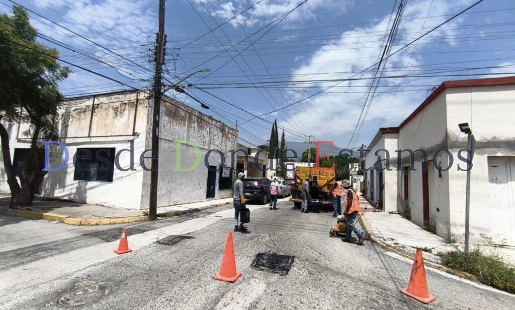 Rehabilitación de calles no se detiene