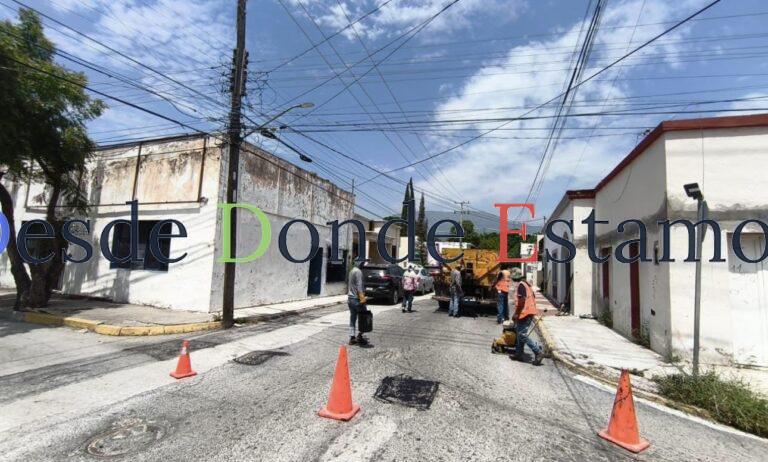 Rehabilitación de calles no se detiene