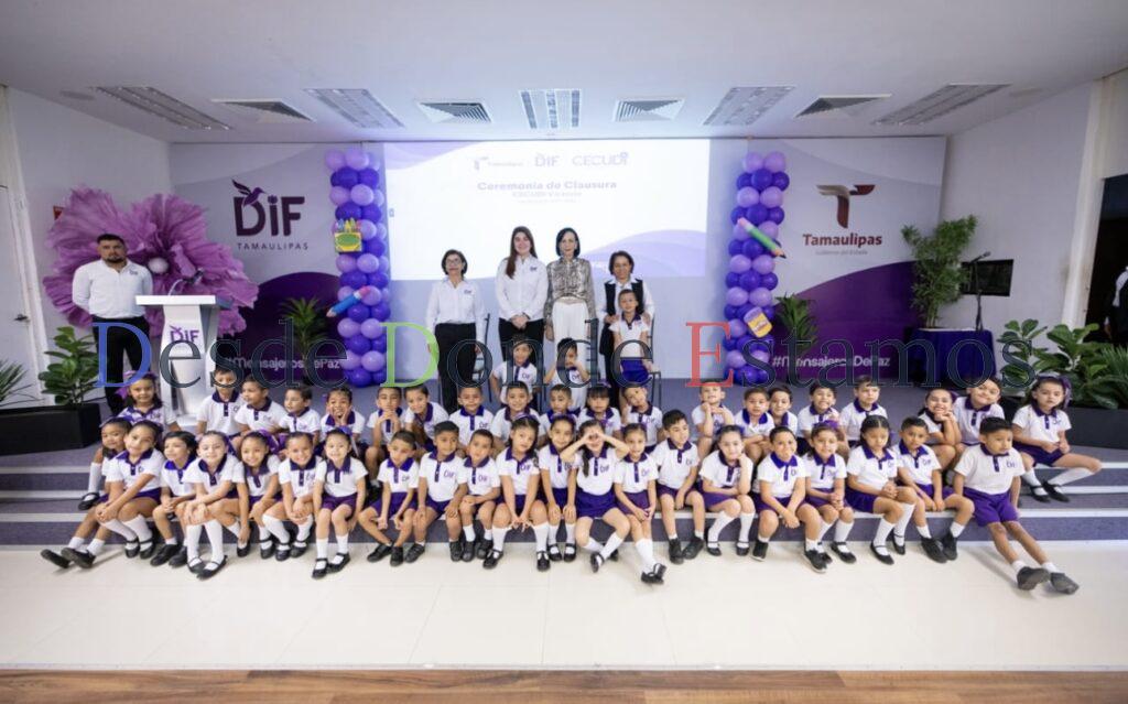 Gradúa DIF a más de 2 mil 700 niños de nivel preescolar