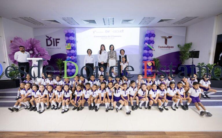 Gradúa DIF a más de 2 mil 700 niños de nivel preescolar