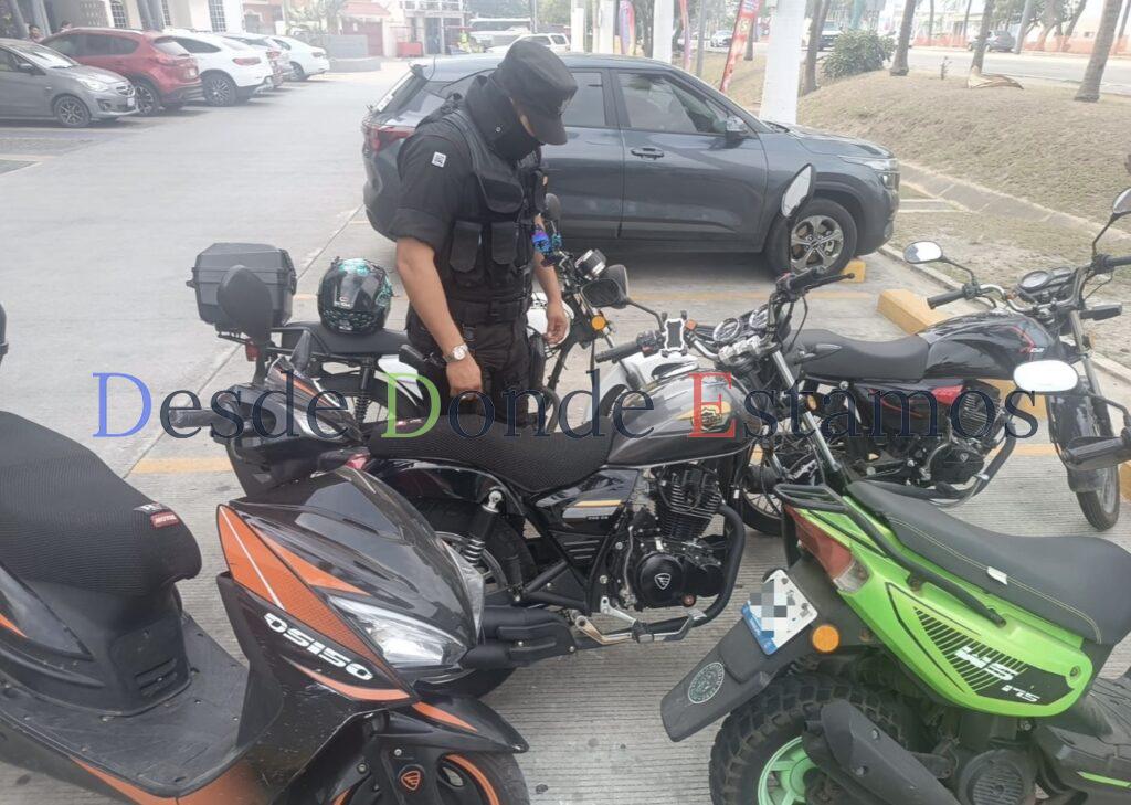 Advierten posible decomiso de motos por no traer en regla documentación
