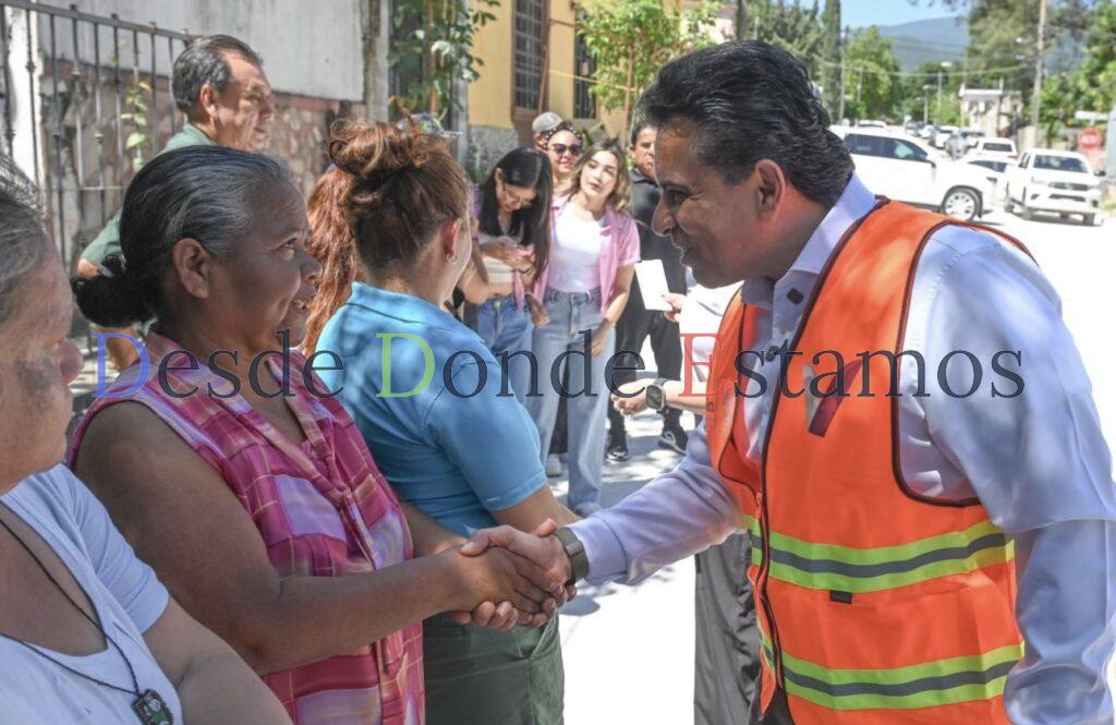 Se entrega nueva calle de concreto hidráulico en la San Marcos II