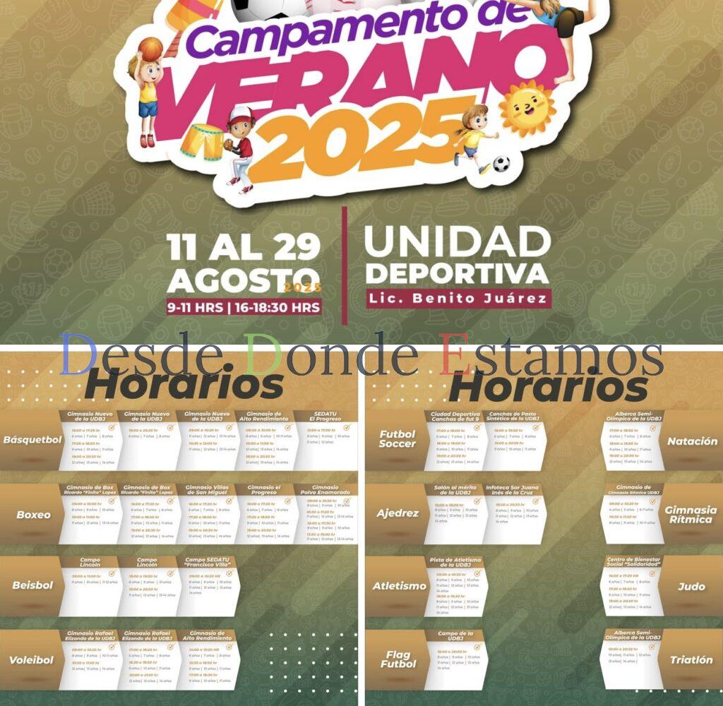 Invitan en Nuevo Laredo a campamento de verano