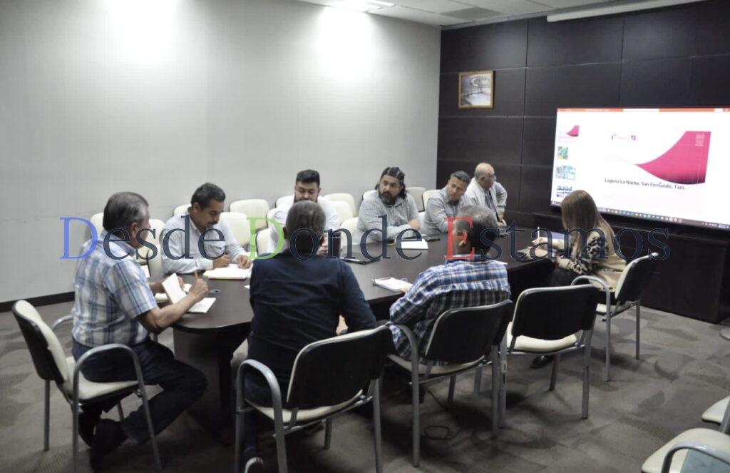 Avanza rehabilitación del bordo de la Laguna La Nacha en San Fernando