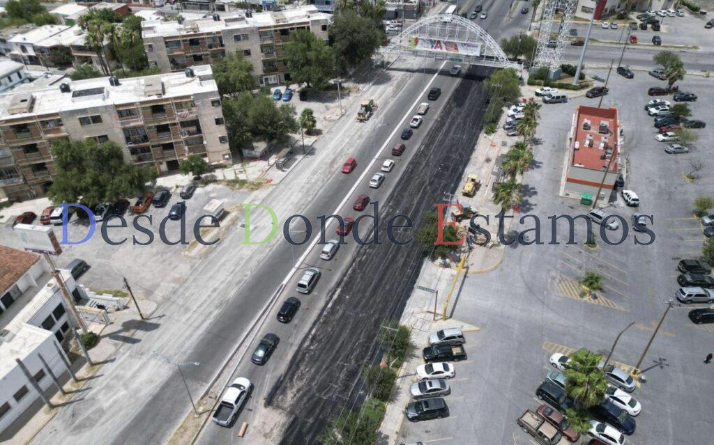 Avanza recarpeteo en la Avenida Reforma